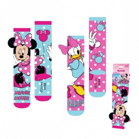 Chaussettes vibrantes de Minnie Mouse et Daisy Duck