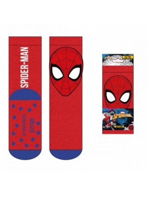 Calcetines antideslizantes Spiderman rojos