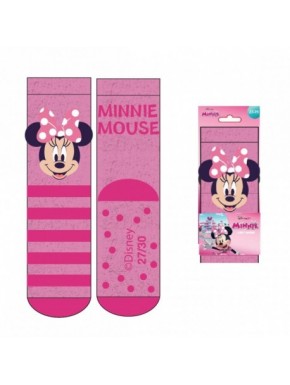 calcetines antideslizantes Cozy Minnie con diseño de Minnie Mouse