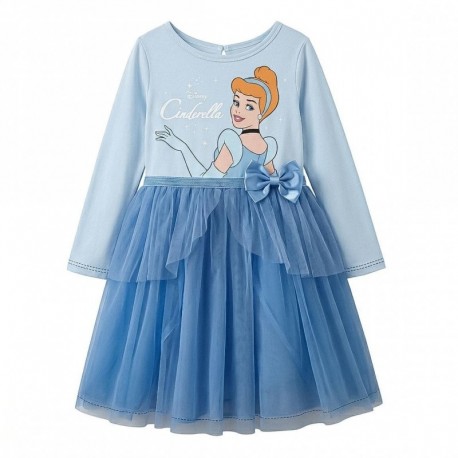 Vestido azul claro de Cenicienta para niñas