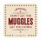 Set di 6 sottobicchieri Muggles Harry Potter