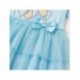 Vestido azul claro de Cenicienta para niñas
