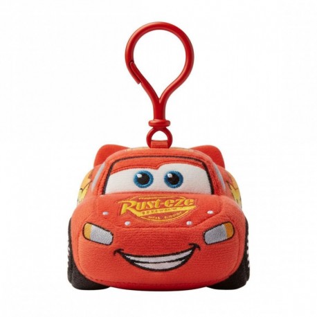 Llavero rojo de Cars Rayo McQueen en poliéster