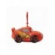 Llavero rojo de Cars Rayo McQueen en poliéster