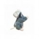 Porte-clés clip Disney Ratatouille en polyester gris