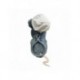 Porte-clés clip Disney Ratatouille en polyester gris