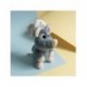 Porte-clés clip Disney Ratatouille en polyester gris