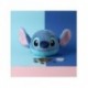 Cofrinho de pelúcia azul do Stitch com abertura para moedas