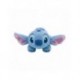 Trousse bleue en forme de peluche Stitch avec fermeture