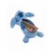 Trousse bleue en forme de peluche Stitch avec fermeture