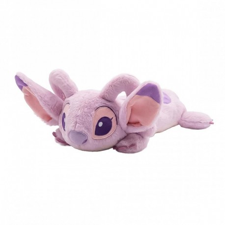 Estojo de pelúcia Angel de Stitch em rosa e lilás
