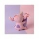 Porta-lápis de pelúcia rosa Angel de Stitch