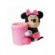 portalápices de peluche Minnie rosa
