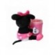 portalápices de peluche Minnie rosa