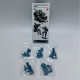 Set de figuras de pilotos alemanes He111 en resina