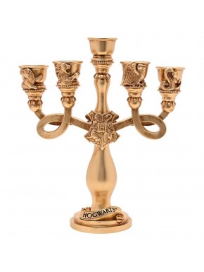 Candelabro 3D dorado de Harry Potter