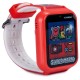 Relógio interativo Super Mario Bros com pulseira vermelha