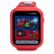Relógio interativo Super Mario Bros com pulseira vermelha