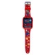Relógio interativo Super Mario Bros com pulseira vermelha