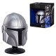 Casque argenté The Mandalorian Star Wars 15cm