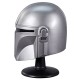 Casque argenté The Mandalorian Star Wars 15cm