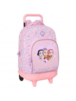 Sac à dos trolley rose chibi Kpop Demon Hunters