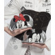 Cas Cosmétiques Minnie Argent par Danielle Nicole