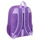 Mochila morada Kpop Demon Hunters de Safta