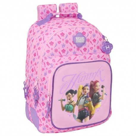 Mochila rosa KPOP Demon Hunters da SAFTA