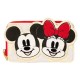 Tarjetero Disney Loungefly con Mickey y Minnie