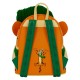 Mochila Tigger Holiday Disney Loungefly naranja y verde