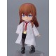 Figura Nendoroid Doll de Kurisu Makise com jaleco