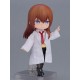 Figura Nendoroid Doll de Kurisu Makise com jaleco