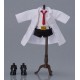 Figura Nendoroid Doll de Kurisu Makise com jaleco