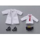 Figura Nendoroid Doll de Kurisu Makise com jaleco