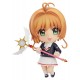 Nendoroid de Sakura Kinomoto em uniforme do colégio Tomoeda