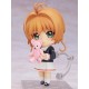 Nendoroid de Sakura Kinomoto em uniforme do colégio Tomoeda