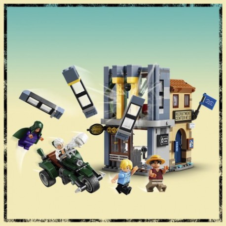 Conjunto LEGO One Piece com Luffy e Capitão Smoker