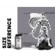 Statue de Superman en noir et blanc par Pure Arts