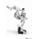 Statue de Superman en noir et blanc par Pure Arts