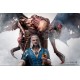 Estatua de Geralt con Dettlaff High Vampire de The Witcher