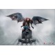 Estatua de Geralt con Dettlaff High Vampire de The Witcher