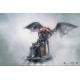 Estatua de Geralt con Dettlaff High Vampire de The Witcher