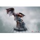 Estatua de Geralt con Dettlaff High Vampire de The Witcher