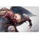 Estatua de Geralt con Dettlaff High Vampire de The Witcher