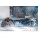 Estatua de Geralt con Dettlaff High Vampire de The Witcher