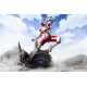 Figura coleccionable de Ultraman combatiendo a Black King