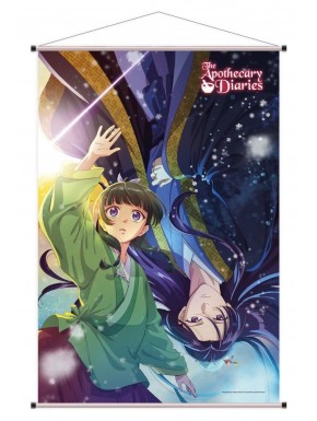 Póster de tela Maomao y Jinshi The Apothecary Diaries