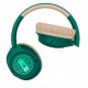 Auriculares LED inalámbricos Zelda verde y dorado