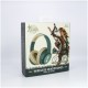 Auriculares LED inalámbricos Zelda verde y dorado